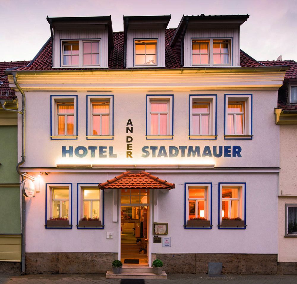 Hotel An Der Stadtmauer Mühlhausen Kültér fotó
